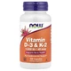 Вітамін D3 та K2 Now Foods 1000 МО/45 мкг 120 рослинних капсул (NOW-00369) - изображение 1