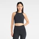 Жіночий чорний топ New Balance NB Sleek Storage Race Crop 34 (XS) (WT61P7F8BK) - зображення 1