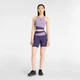 Жіночий бузковий топ New Balance NB Sleek Storage Race Crop 36 (S) (WT61P7F8AA5) - зображення 3
