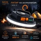 Фонарик аккумуляторный светодиодный Mos Lighting кемпинговая LED лампа подвесная аварийного освещения мощный фонарь на аккумуляторе LED emergency light резервное аккумуляторное освещение лед светильник с повербанком 6600 мАч - изображение 1