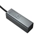 USB HUB (ЮСБ ХАБ) розгалужувач концентратор 4 USB-A 3.0 порти з кабелем 0.2 м Hoco HB1C USB-C to USB-A x4, 5Gbps Metal Grey - зображення 5