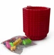 Кухоль-конструктор Build-On Brick Mug для напоїв оригінальний подарунок 350 мл Червоний - зображення 11
