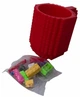 Кухоль-конструктор Build-On Brick Mug для напоїв оригінальний подарунок 350 мл Червоний - зображення 13