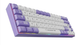 Клавіатура ігрова ajazz ak680 68%, violet-white, blue switch - зображення 6
