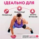 Полусфера с шипами массажный ортопедический балансир для фитнеса йоги спорта массажер для ног профилактика плоскостопия у детей и взрослых 16 см розовый набор 2 шт - изображение 5