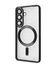 Чехол WAVE Metal Color Case with Magnetic Ring Samsung Galaxy S26 Plus с защитой камеры Black - изображение 1