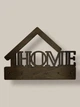 Ключница Home Дом, настенный держатель для ключей, органайзер в прихожую, подарок на новоселье, цвет венге, 270×200 мм - изображение 3