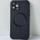 Чохол Matte Silicone MagSafe для Apple iPhone 11 Pro Max , Чорний - зображення 1