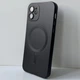 Чохол Matte Silicone MagSafe для Apple iPhone 11 , Чорний - зображення 3