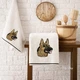 Набор полотенец Tivolyo Home My Dog махровые 50-100 см, 75-150 см кремовые - изображение 2