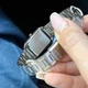 Женские часы CASIO LTP-V007D-7EUDF прямоугольные комбинированные - изображение 3