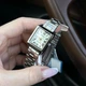 Женские часы CASIO LTP-V007D-7EUDF прямоугольные комбинированные - изображение 5