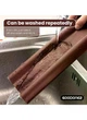 Плінтус гнучкий для усунення дверних зазорів Tani BOTTOM SEAL Коричневий (21574896) - зображення 9