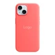 Чохол Silicone Case with MagSafe для iPhone 15 Guava - зображення 1