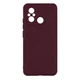 Чохол Premium Silicone Cover Full Camera (A) для Xiaomi Redmi 12C 42.Maroon - зображення 1