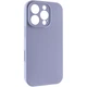 Чохол Silicone Case Full Camera Protective (AA) для Apple iPhone 16 Pro Max (6.9") Сірий / Lavender Gray - изображение 2