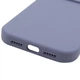 Чохол Silicone Case Full Camera Protective (AA) для Apple iPhone 16 Pro Max (6.9") Сірий / Lavender Gray - изображение 6
