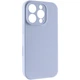 Чохол Silicone Case Full Camera Protective (AA) для Apple iPhone 16 Pro Max (6.9") Блакитний / Lilac Blue - зображення 2