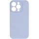 Чохол Silicone Case Full Camera Protective (AA) для Apple iPhone 16 Pro Max (6.9") Блакитний / Lilac Blue - зображення 3