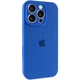 Чохол Silicone Case Full Camera Protective (AA) для Apple iPhone 16 Pro Max (6.9") Синій / Capri Blue - изображение 1