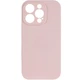 Чохол Silicone Case Full Camera Protective (AA) для Apple iPhone 16 Pro Max (6.9") Рожевий / Chalk Pink - зображення 3