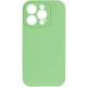 Чохол Silicone Case Full Camera Protective (AA) для Apple iPhone 16 Pro Max (6.9") М'ятний / Mint - изображение 3