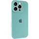 Чохол Silicone Case Full Camera Protective (AA) для Apple iPhone 16 Pro Max (6.9") Бірюзовий / Marine Green - изображение 1