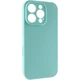 Чохол Silicone Case Full Camera Protective (AA) для Apple iPhone 16 Pro Max (6.9") Бірюзовий / Marine Green - изображение 2