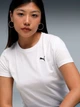 Футболка хлопковая женская Puma Ess Tee 68237402 M White (4067983406027) - изображение 3