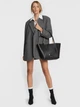 Набор (сумка шоппер + клатч) женский Armani Exchange 813501379 Черный/Золотистый (1159855331) - изображение 2