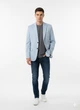 Пиджак SHEIN 2XL Голубой 34-0033 - изображение 1