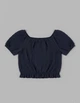 Блуза H&M 134/140 Темно-синій 1233604 - зображення 1