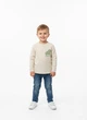 Свитшот H&M 80 Светло-зеленый 1029129_динозавр - изображение 1