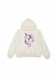 Худи на флисе H&M 134/140 Молочный 1068829 - изображение 1