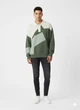 Джемпер H&M L Хакі 1116943_беж.горло - зображення 1