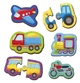 Пазлы Vladi toys Малыш сможет "Транспорт" магнитные 12 эл (VT1733-02) - изображение 2