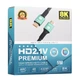 Кабель HDMI- HDMI 2.1V 5m 8K 120 fps Чорний - изображение 2