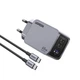 Сетевое зарядное устройство UGREEN X755 Nexode Pro USB-A/2xUSB-C 65W GaN Space Gray (25871) - изображение 2