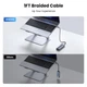 USB-хаб UGREEN CM512 USB-C 3.2 to 2xUSB-C 3.2 + USB 3.2 + USB 2.0 + RJ-45 Gigabit + USB-C Power Port Gray (45320) - зображення 8