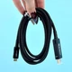 Кабель AceFast C1-10 Type-C to HDMI (HDTV) 4k@60Hz 1.8m black - зображення 4