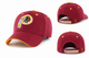 Кепка бейсболка Washington Redskins з вишивкою, унісекс Бордовий - изображение 2