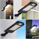 Уличный фонарь на столб Solar sensor light BK-120-8COB-B с датчиком движения и солнечной панелью - зображення 3