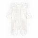 Однотонний Dexter`s чоловічок на блискавці для дівчинки pure кулір 56 см молочний - зображення 2