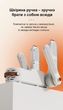 Сушарка електрична для взуття Weizer DryFeet з функцією усунення запахів таймером затримки та функцією автоматичного відключення підлогова Біла - зображення 8