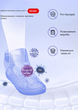 Сушарка електрична для взуття Weizer DryFeet з функцією усунення запахів таймером затримки та функцією автоматичного відключення підлогова Біла - зображення 13