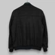 Куртка чоловіча бомбер замшева чорна (M-5XL) XXL - зображення 5
