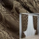 Комплект готовых штор VR-Textil Парча № 1772ш Коричневый с карамельным 100х290 см 2 шт (31-100) - изображение 1