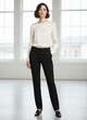 Брюки H&M 42 Черный (HM-03500826-Black) - изображение 1