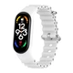 Ремінець для Xiaomi Mi Band 3/4/5/6/7 Ocean Band White - изображение 1