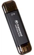 Портативный SSD 2TB USB 3.1 Gen 2 Type-A + Type-C ESD310 Черный Transcend (teh0024698) - изображение 2